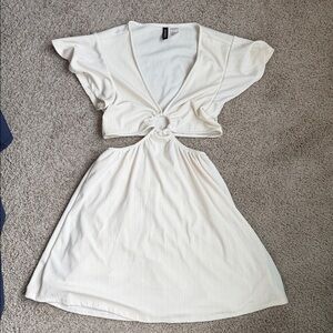 Divided Cut-Out Dress